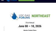 LDC Gas Forums Northeast | June 8-10, 2026 | Boston, Massachusetts, USA