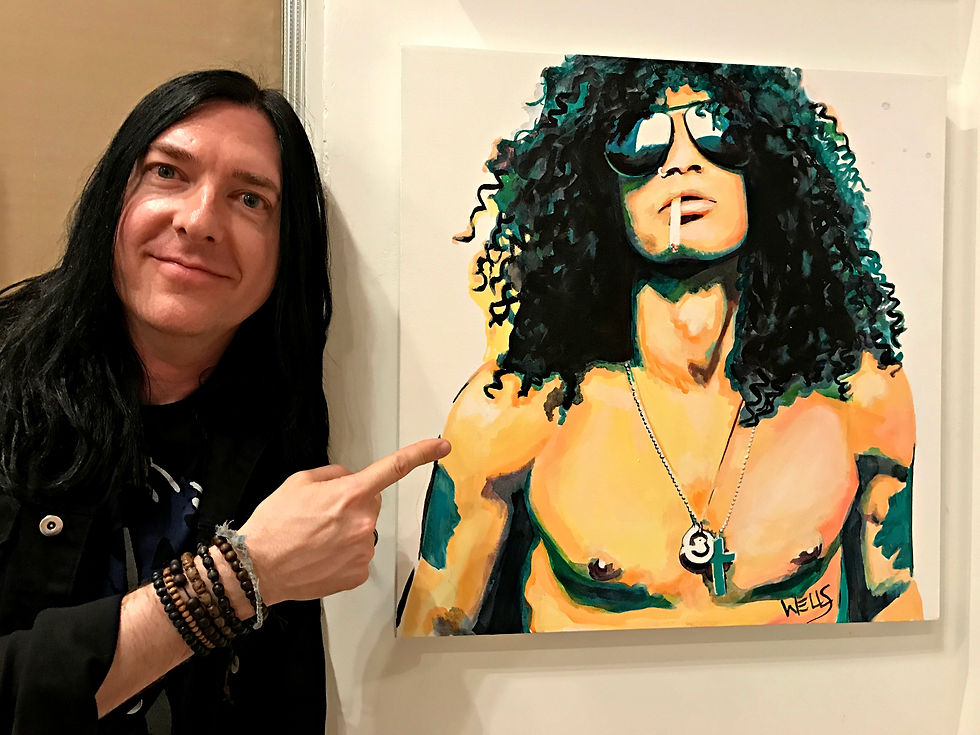 DRUMMER |Brent Fitz| Slash| Stacey Wells Art