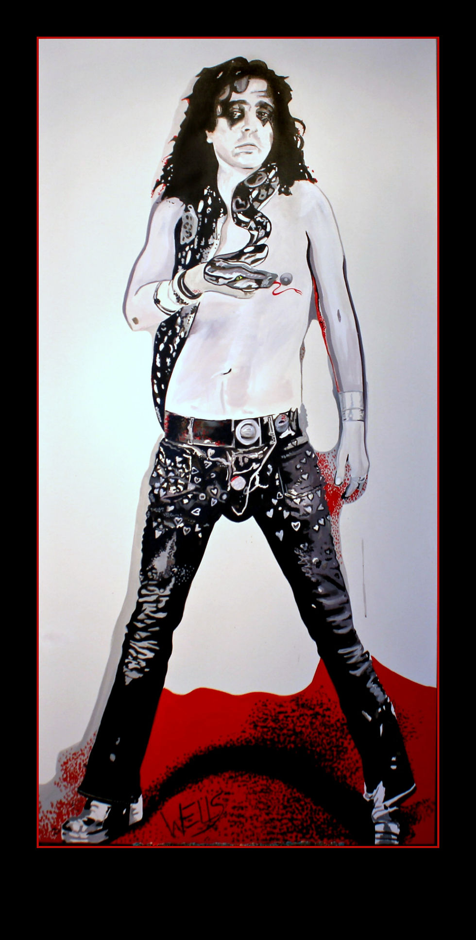 Stacey Wells Alice Cooper Rock Star Art