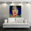 Thumbnail: Liz Taylor art on wall.