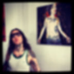 Mickey Avalon with Wells art of him