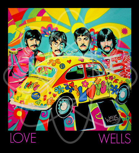 The Beatles Love | Stacey WELLS art