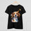 Thumbnail: Tshirt - chien aquarelle coloré