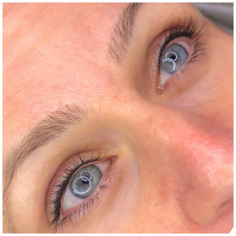 Healed natural lash enhancement
permanent eyeliner calgary