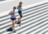 Running Down Stairs