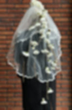 Rustic Flowery Veil Idea