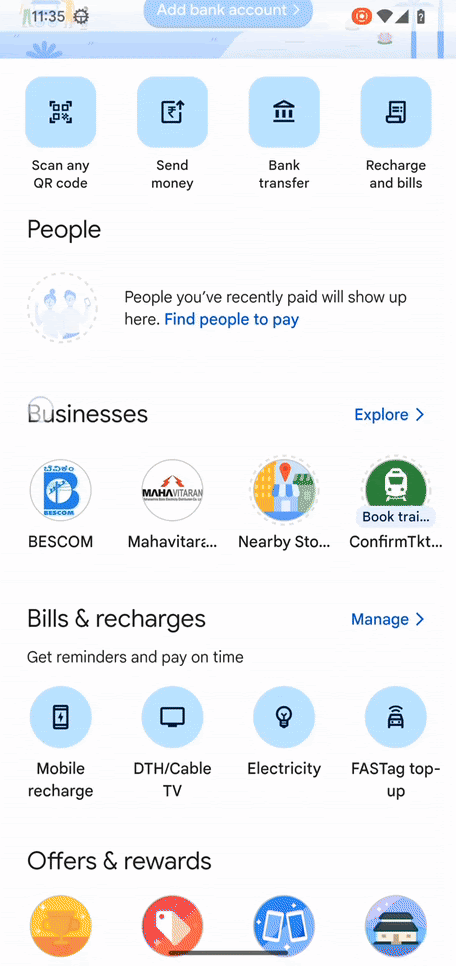Bills from SMS demo.gif