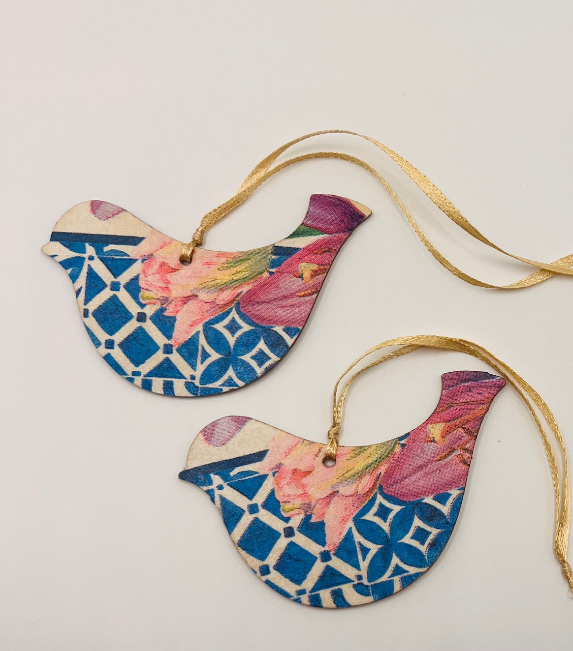 Holland Floral - Set of 2 Birds