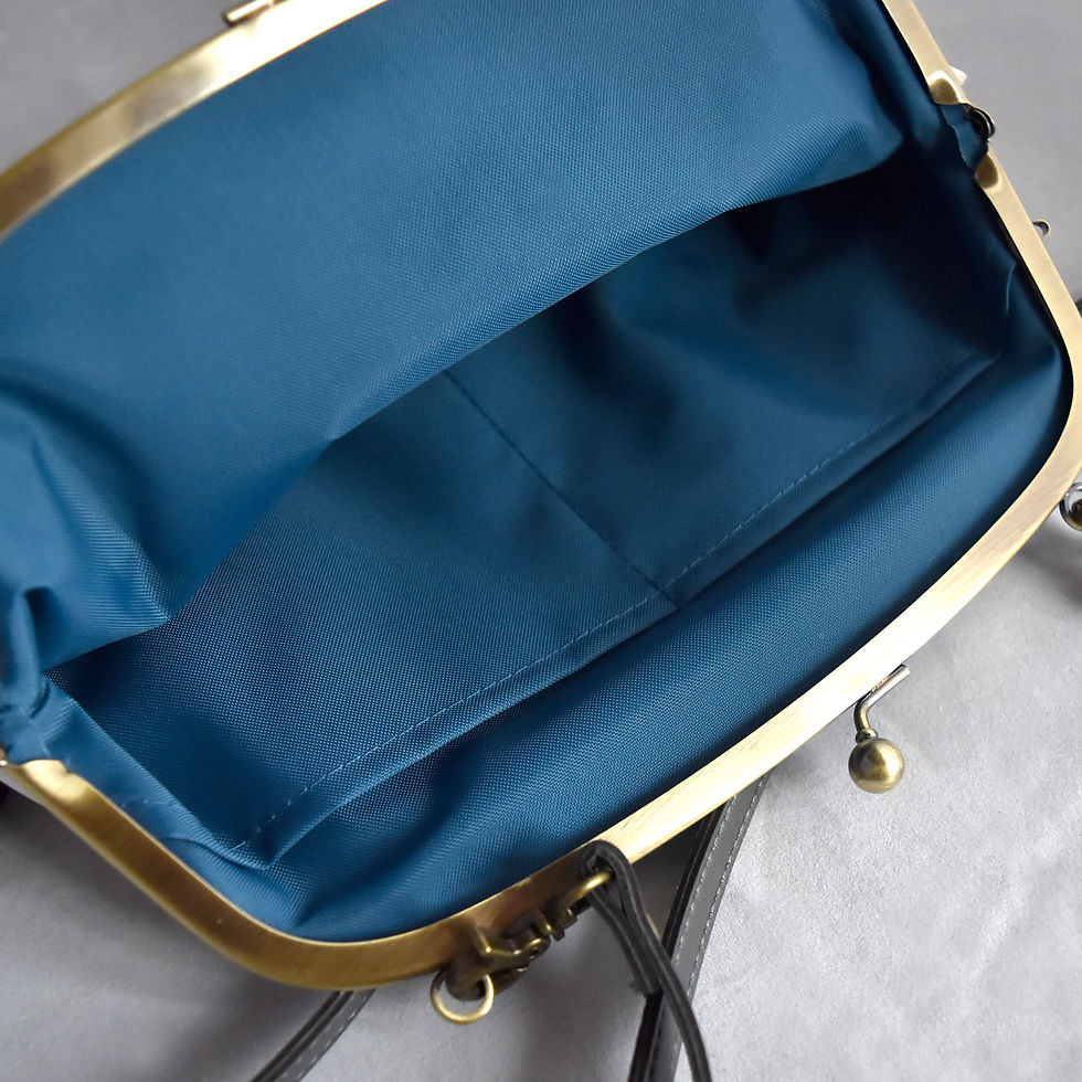 サムネイル： 猫印ミルク　がま口ショルダー【送料無料対象外】