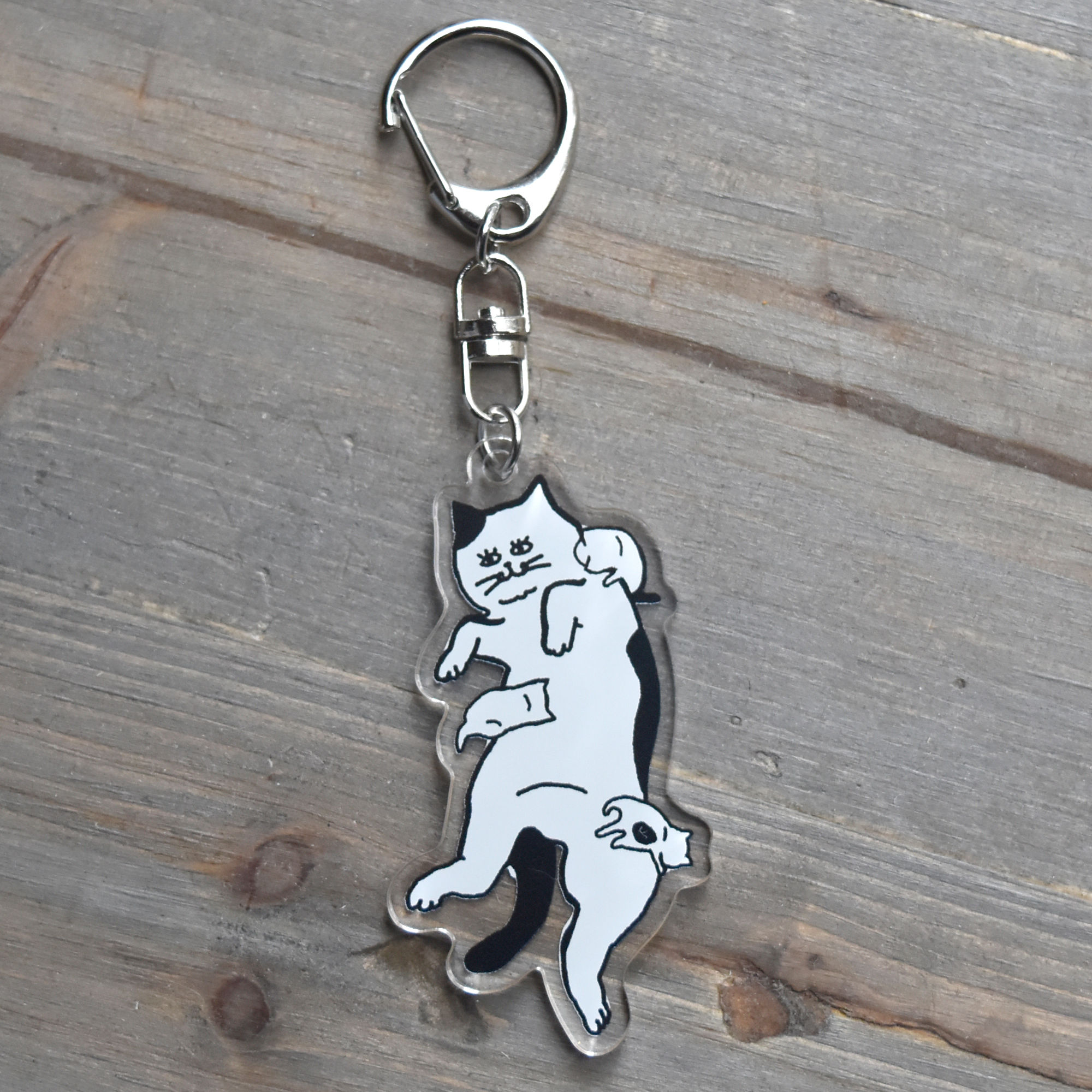 猫印微力マッサージ キーホルダー