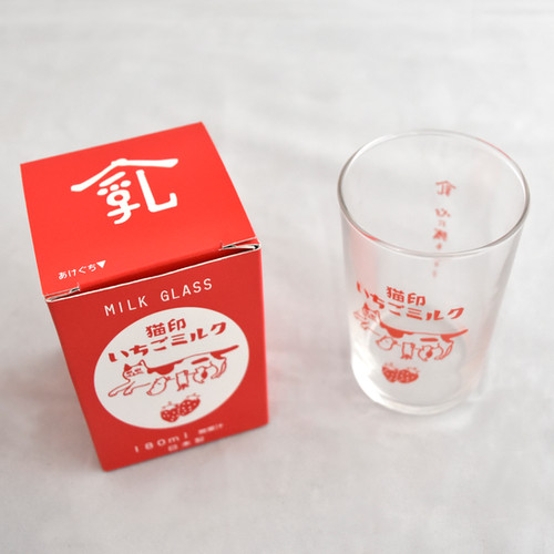 猫印ミルク箱入りグラス セット【送料無料対象外】 | seiyosha