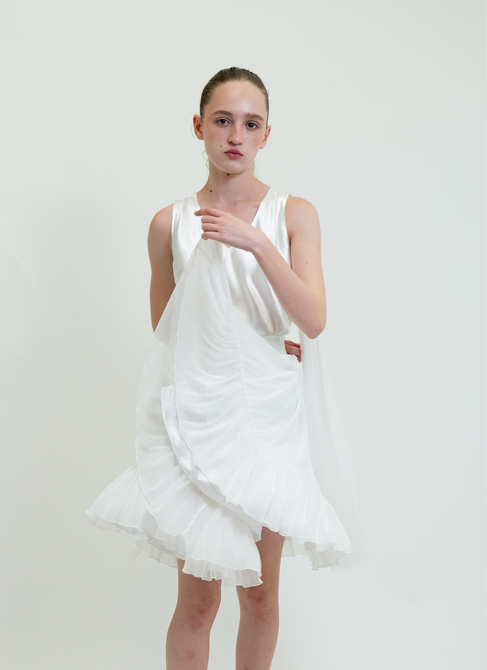 Short Ruffle Skirt