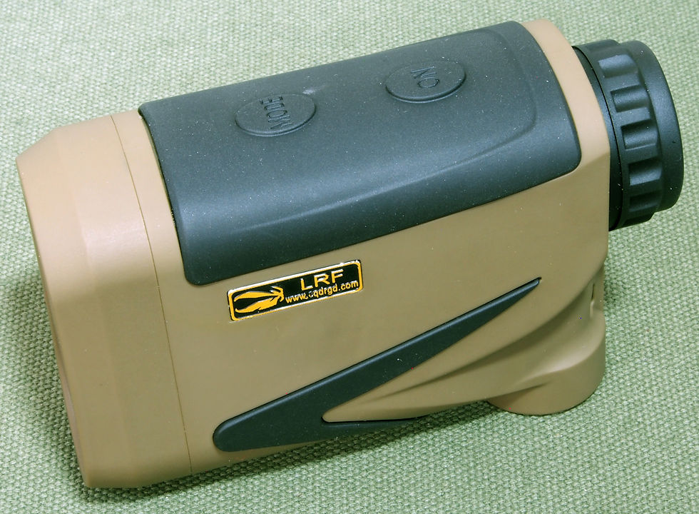 Thumbnail: Laser Rangefinder, Compact 2000m, 6x25. Fits in your hand.