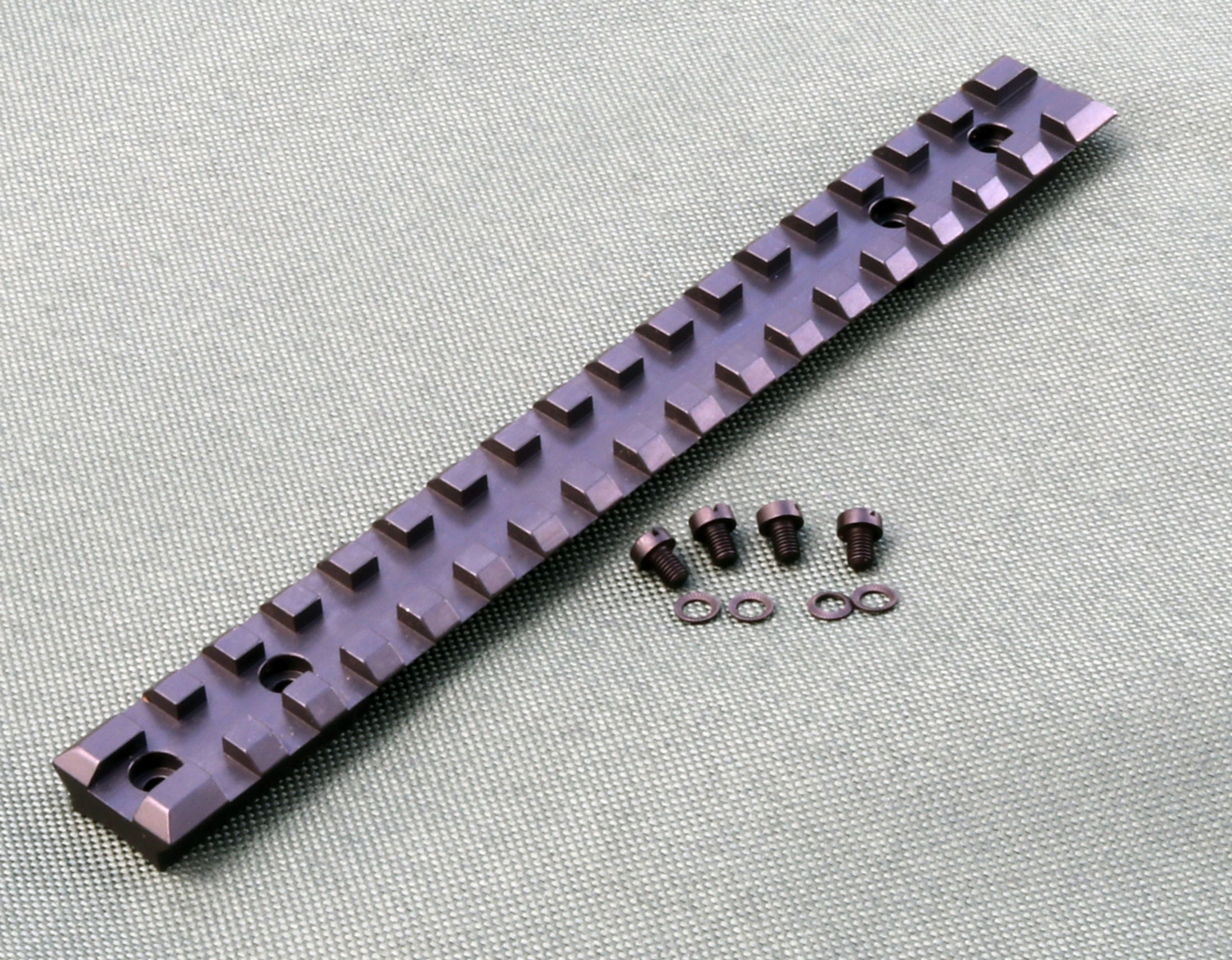 Savage 110 PICATINNY Rail, STEEL MATT BLUE finish.