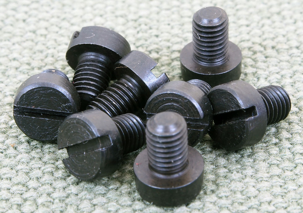 Thumbnail: 6-48 SCREW SET, for attaching scope mounts to receiver, 12.9 grade steel.