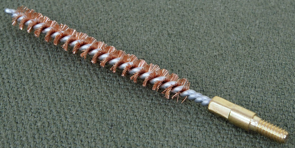 Thumbnail: 17 Cal Bronze Brush pack (10 Brushes). For rifle barrel cleaning.