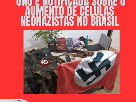 ONU É NOTIFICADA SOBRE O AUMENTO DE CÉLULAS NEONAZISTAS NO BRASIL