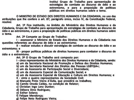 Michel Gherman no Grupo de Trabalho do Ministério dos Direitos Humanos