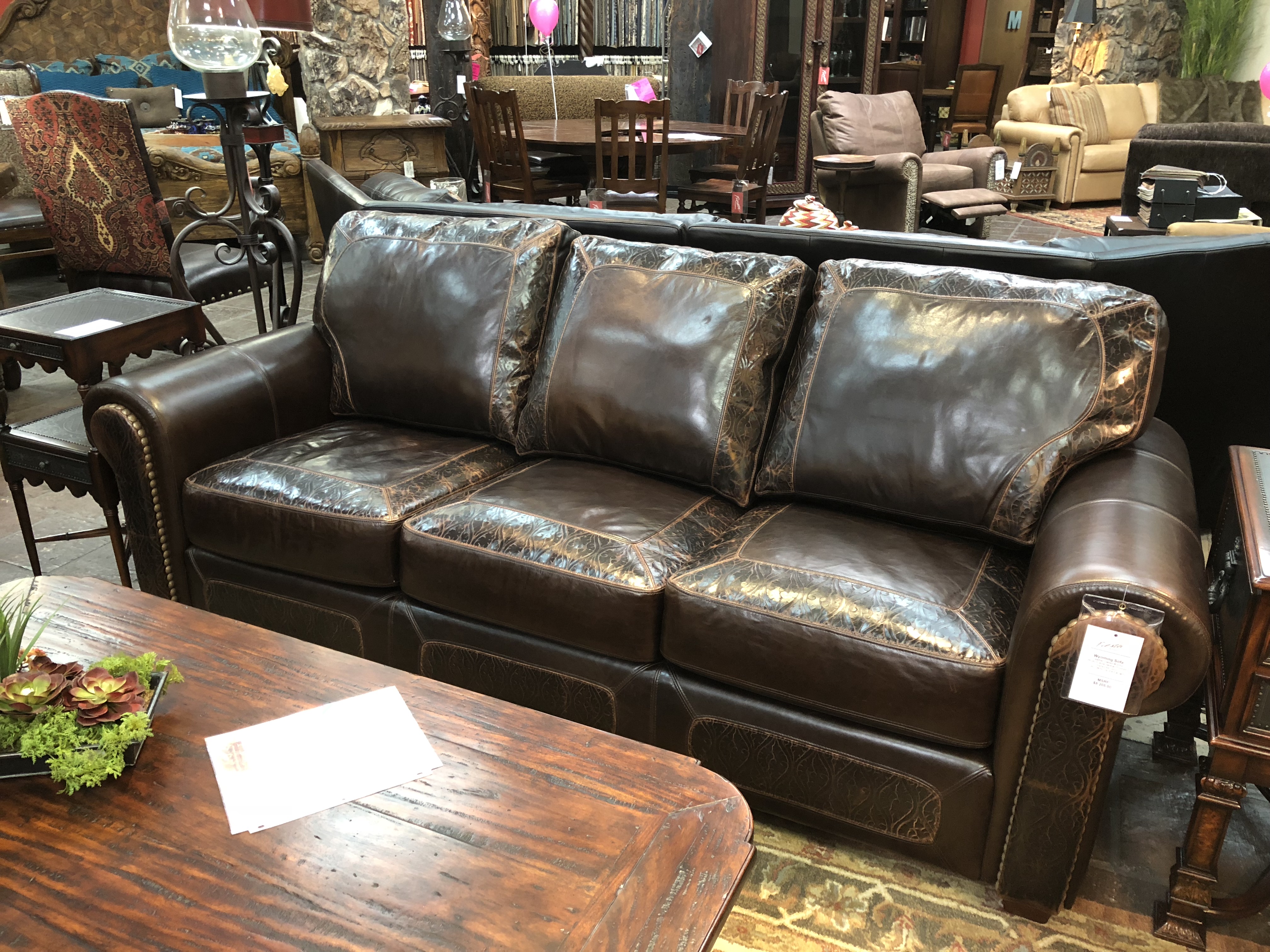 Custom Southwestern Sofa
