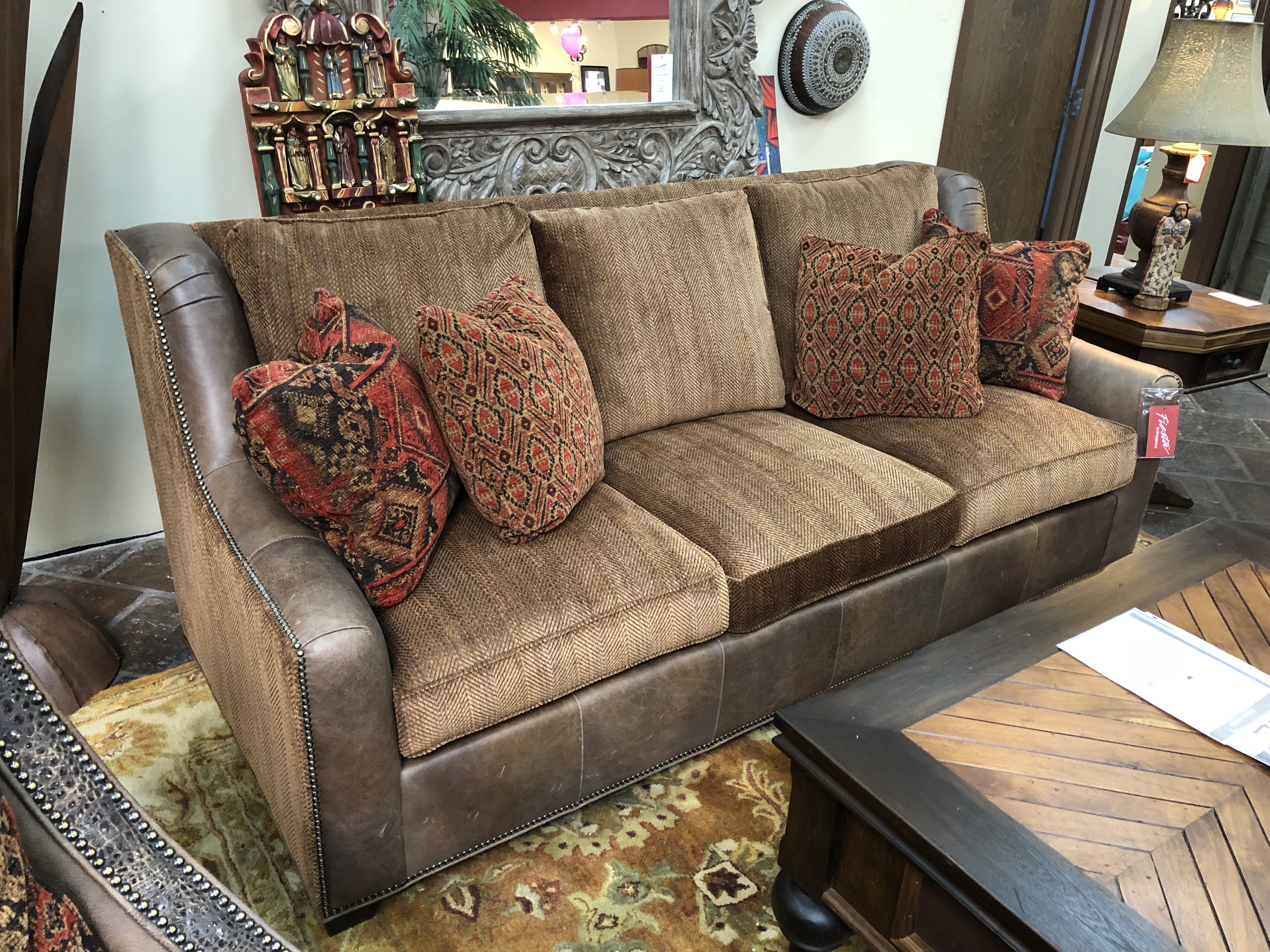 Custom Southwestern Sofa