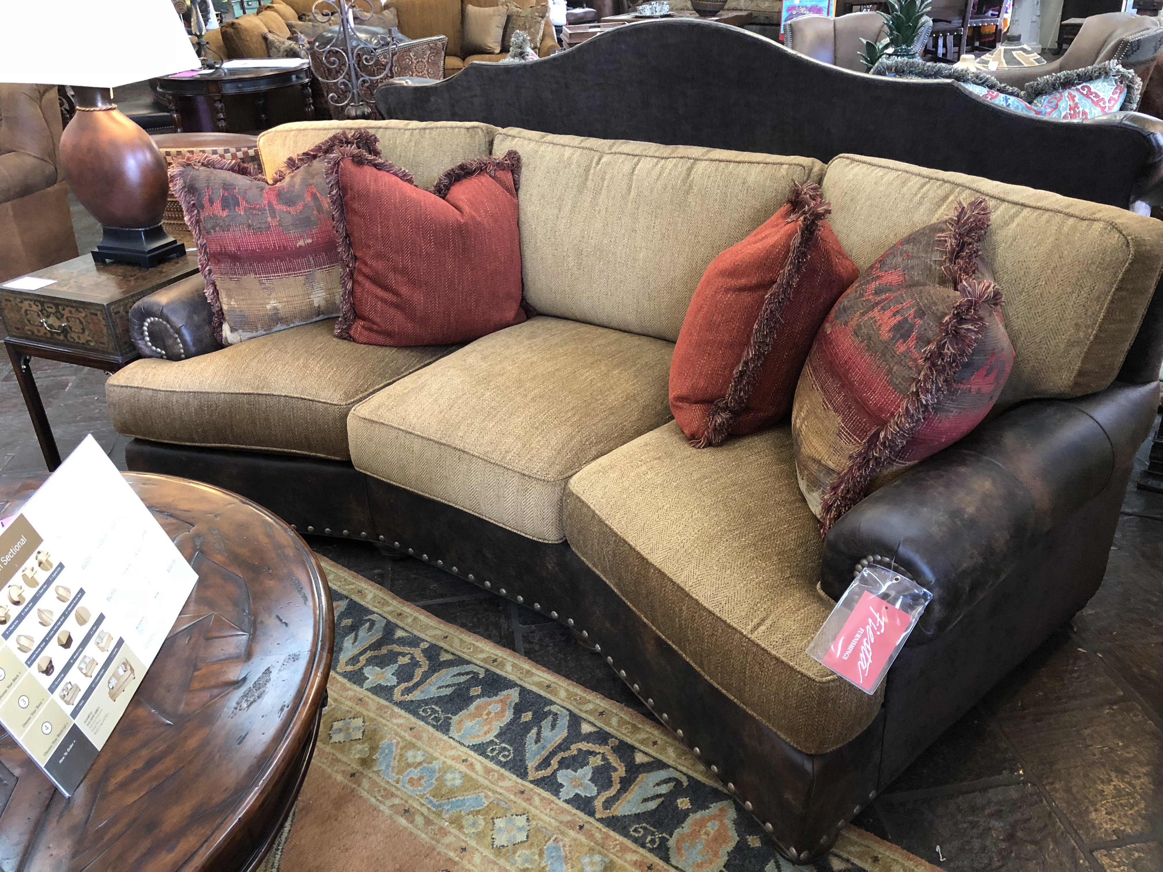 Custom Southwestern Sofa