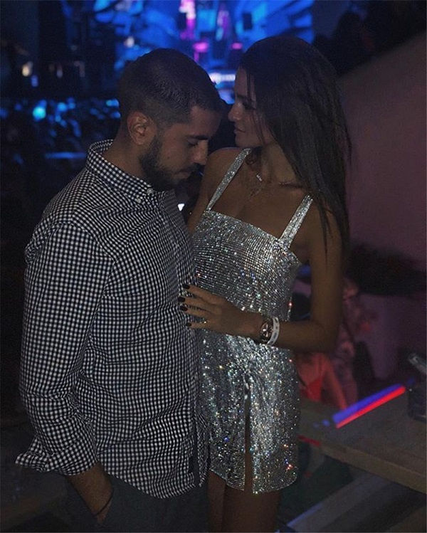 Thumbnail: A2891 Migu Garment Slit Diamond Dress Wholesale With Belt