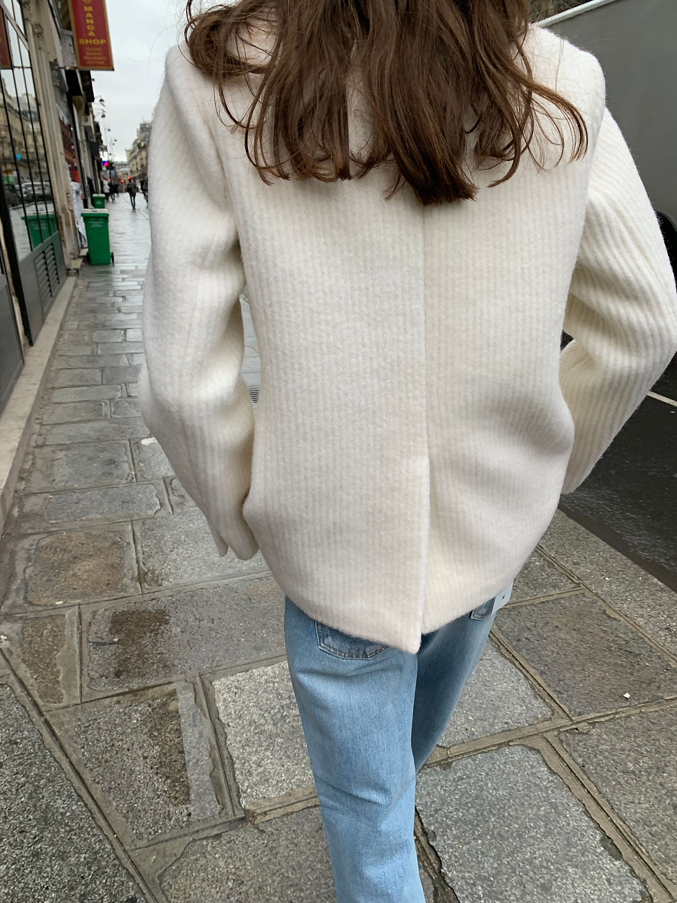 Thumbnail: Wool Padded Blazer