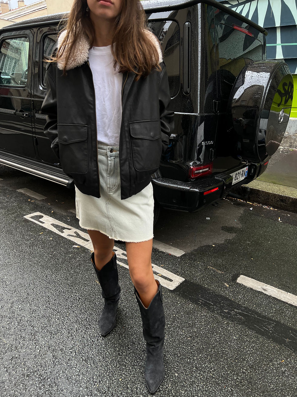 Thumbnail: Faux Leather Nappa Jacket