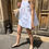 Thumbnail: Voluminous Mini Dress (2colors)
