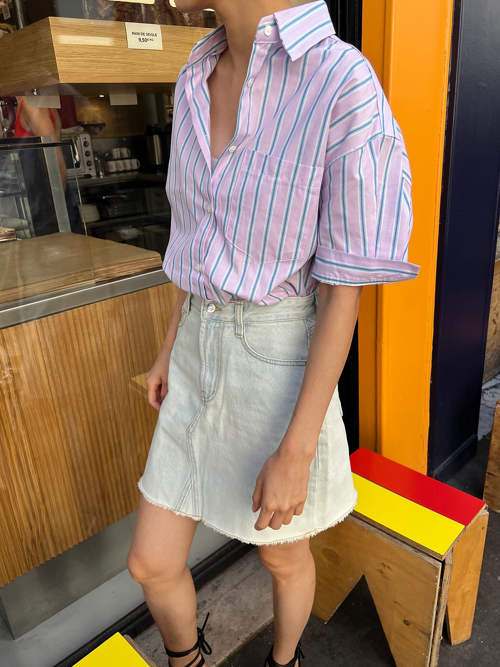 Thumbnail: Denim Mini Skirt