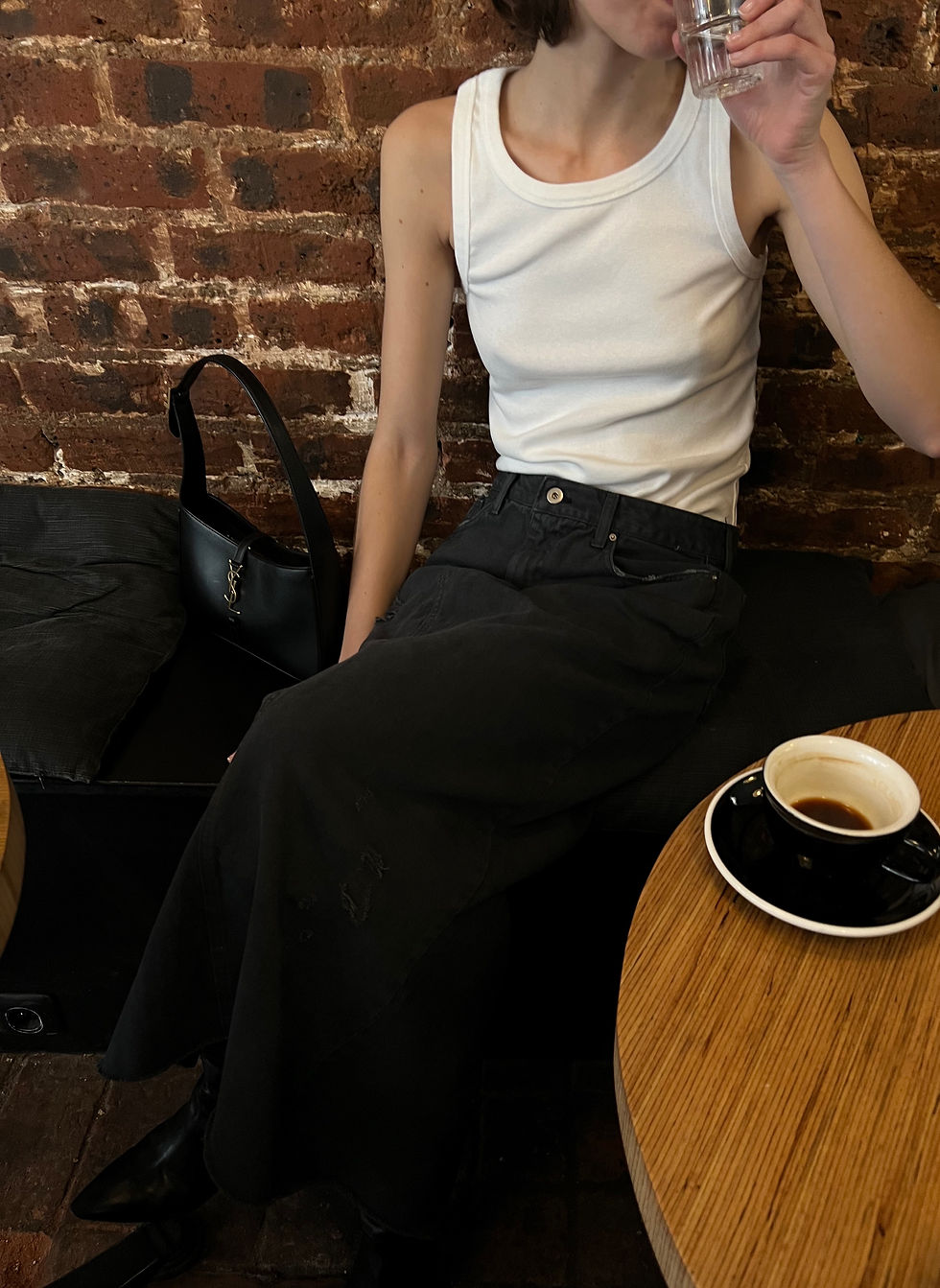 Thumbnail: U-neck Cotton Tank Top