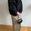 Thumbnail: High Collar Blouson Jacket