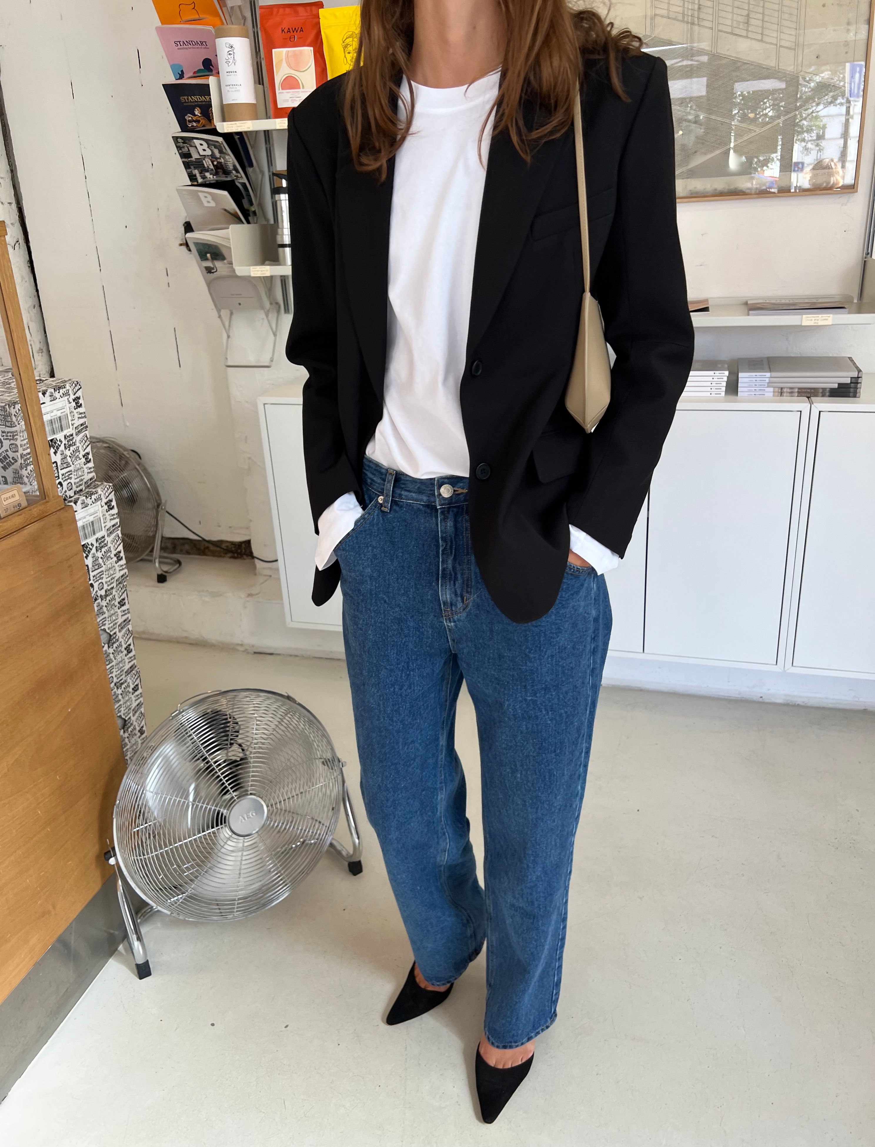 Black Oversized Blazer