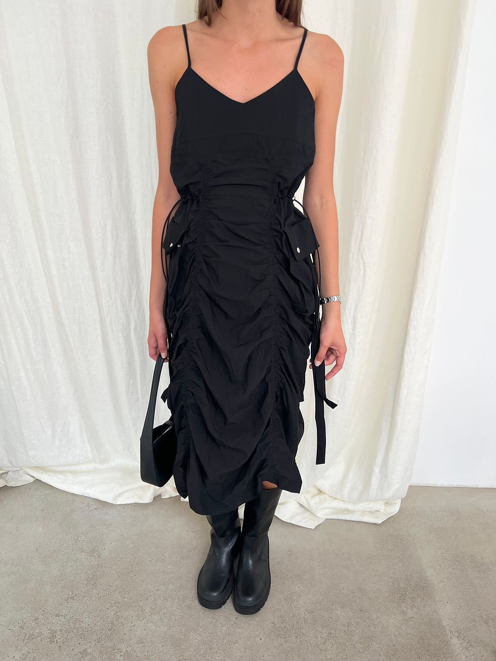 Thumbnail: Ruched Cargo Dress