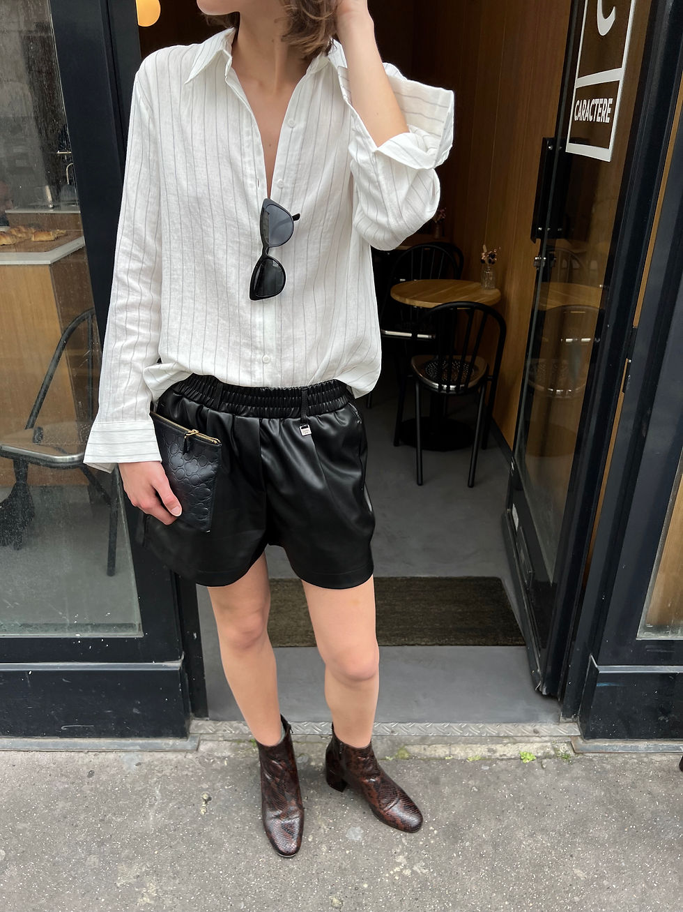 Thumbnail: Striped Linen Blend Shirt