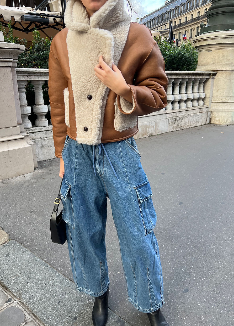 Thumbnail: 22 Reversible Shearling Jacket