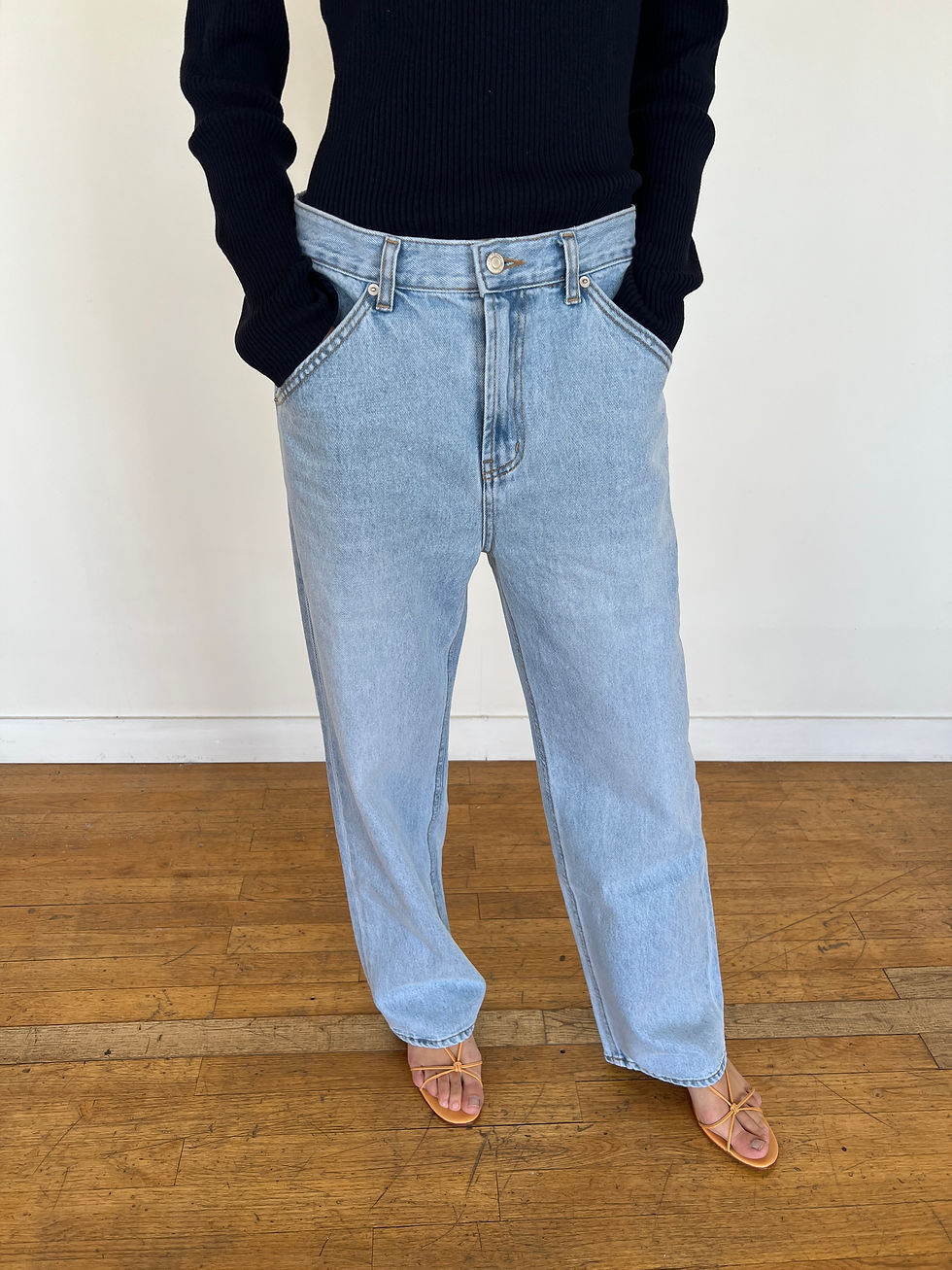 Thumbnail: Loose Straight Jeans