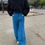 Thumbnail: Wide Leg Corduroy Pants (3colors)