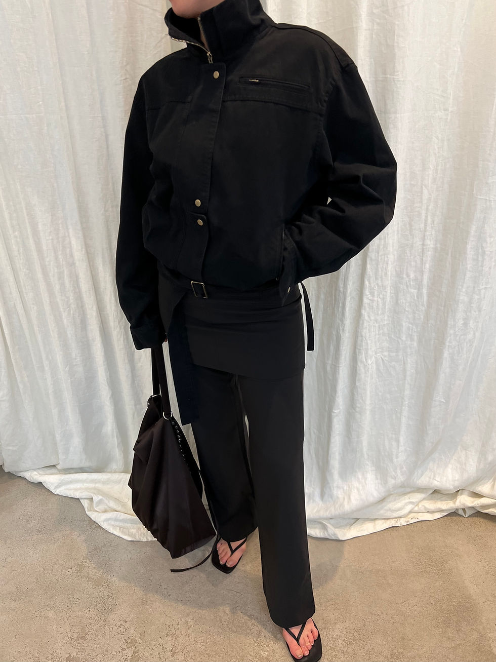 Thumbnail: Double Collar Blouson (2colors)