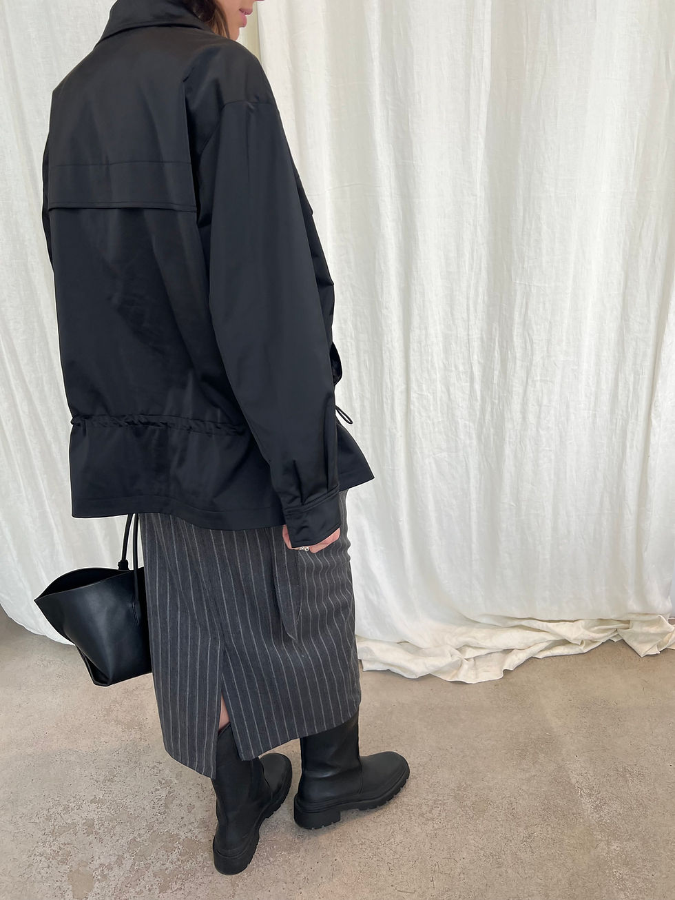 Thumbnail: Satin Safari Jacket