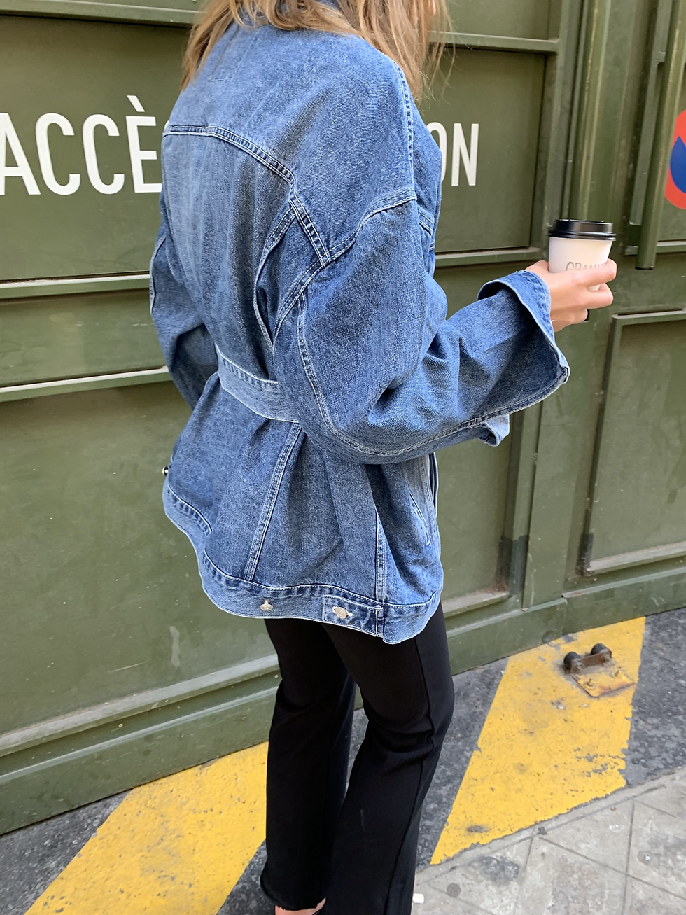 Thumbnail: Super Oversized Denim Jacket