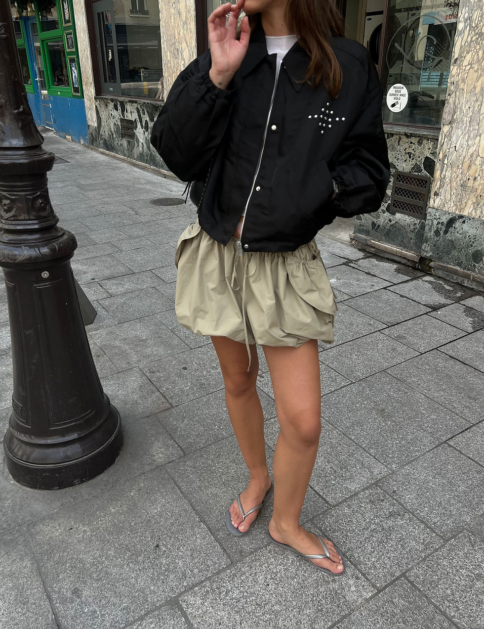 Thumbnail: Studded Blouson Jacket