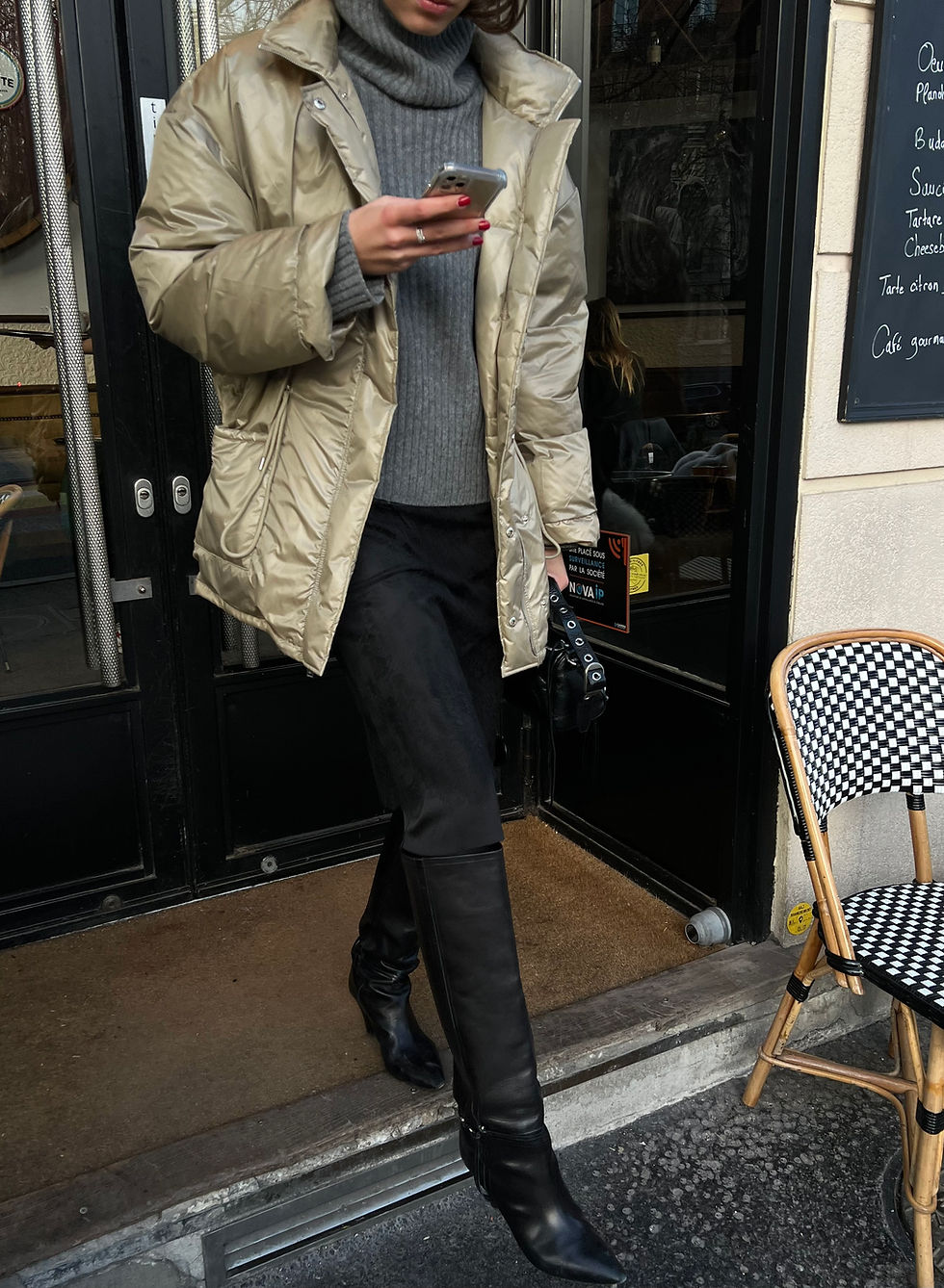 Thumbnail: Oversized Reversible Puffer Jacket