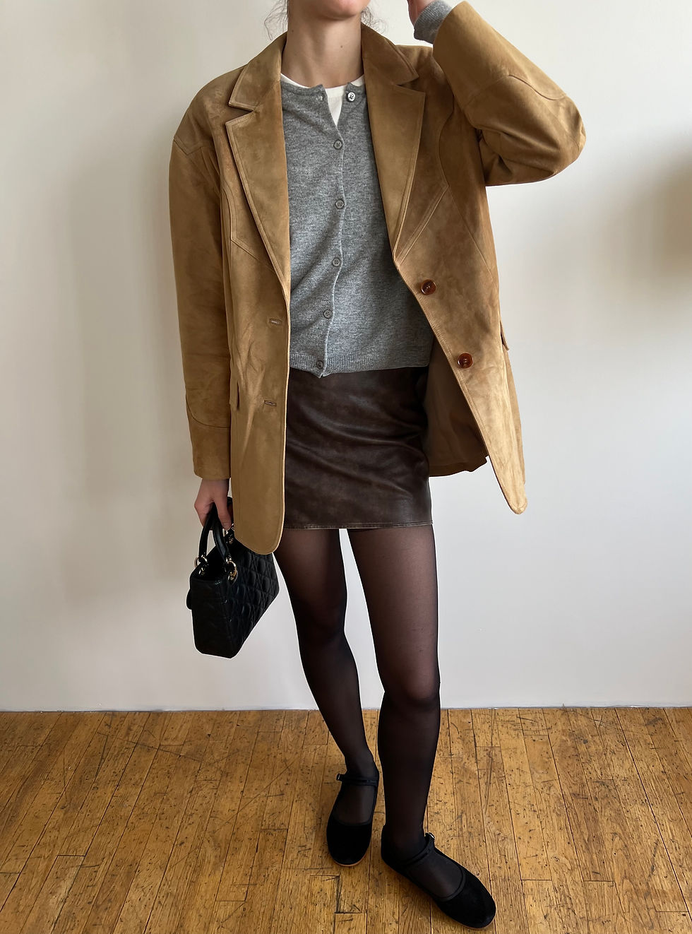 Thumbnail: Oversized Suede Jacket