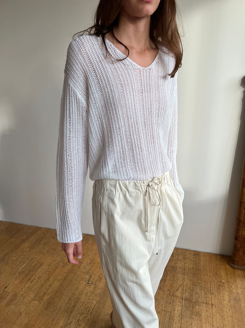 Thumbnail: Oversized Mesh Jumper (2colors)