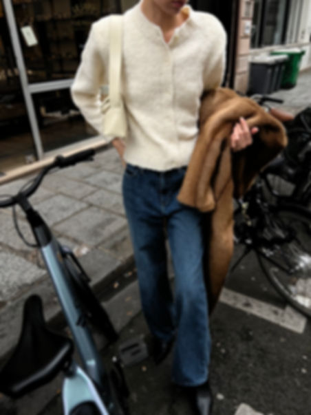 Brushed Knit Cardigan (2colors)