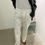 Thumbnail: White Loose Straight Jeans