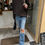 Thumbnail: Oversized V-neck Jumper (2colors)