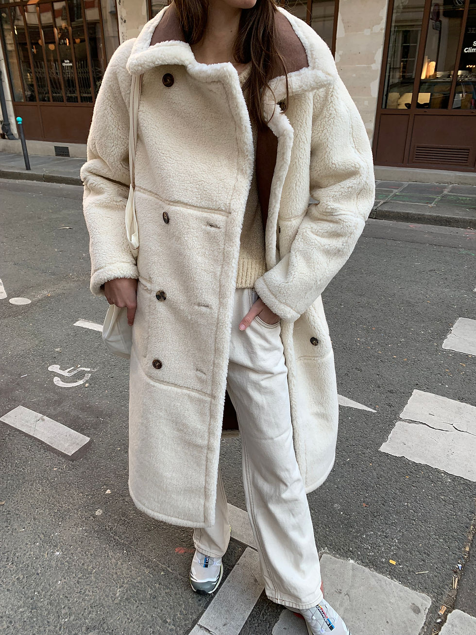 Thumbnail: Reversible Shearling Coat