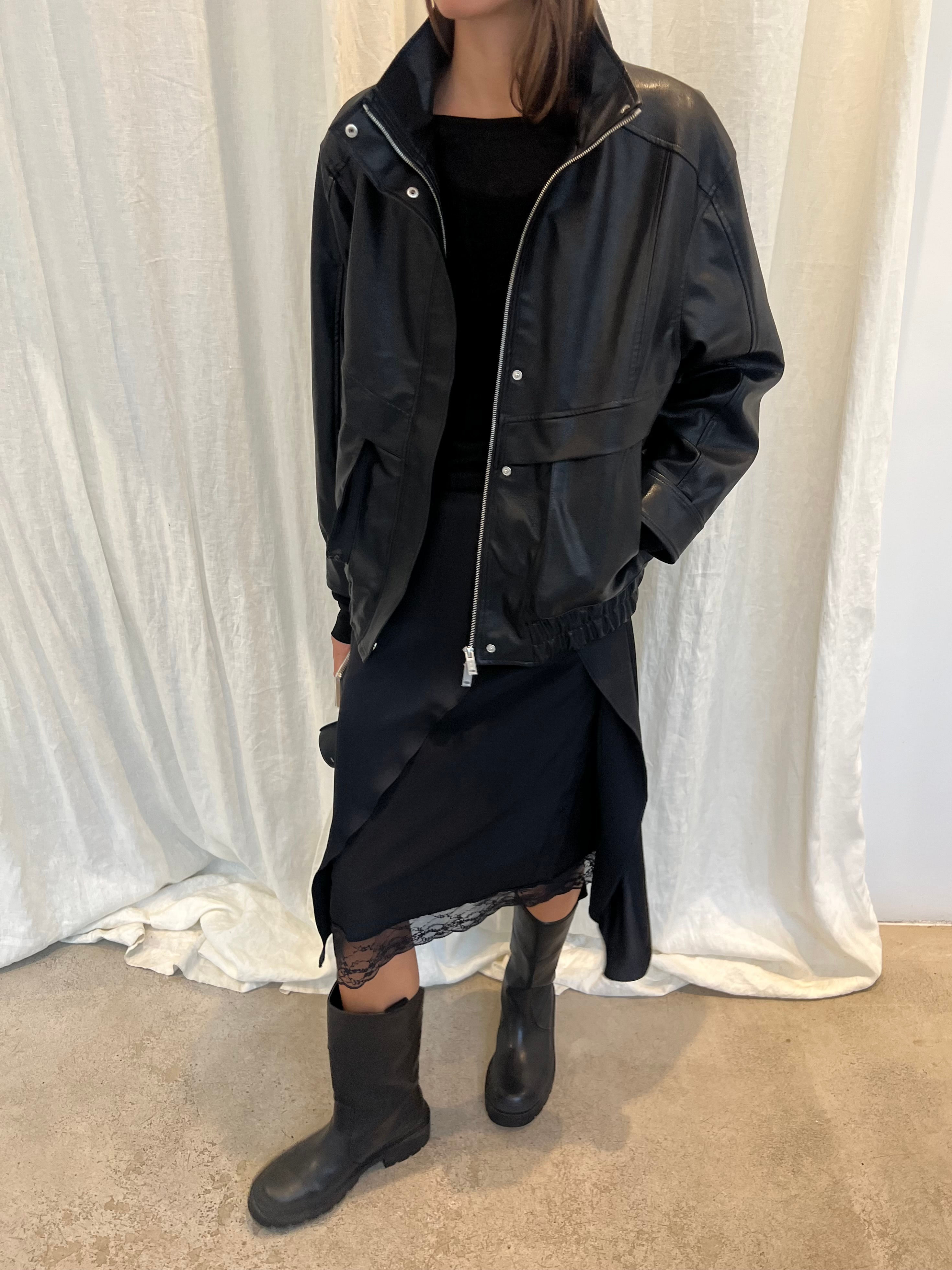 Double Layered Asymmetrical Skirt